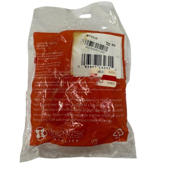 Tervis 16oz Red Replacement Lid Spill Proof Drink ware Top Dishwasher Safe - Picture 3 of 3